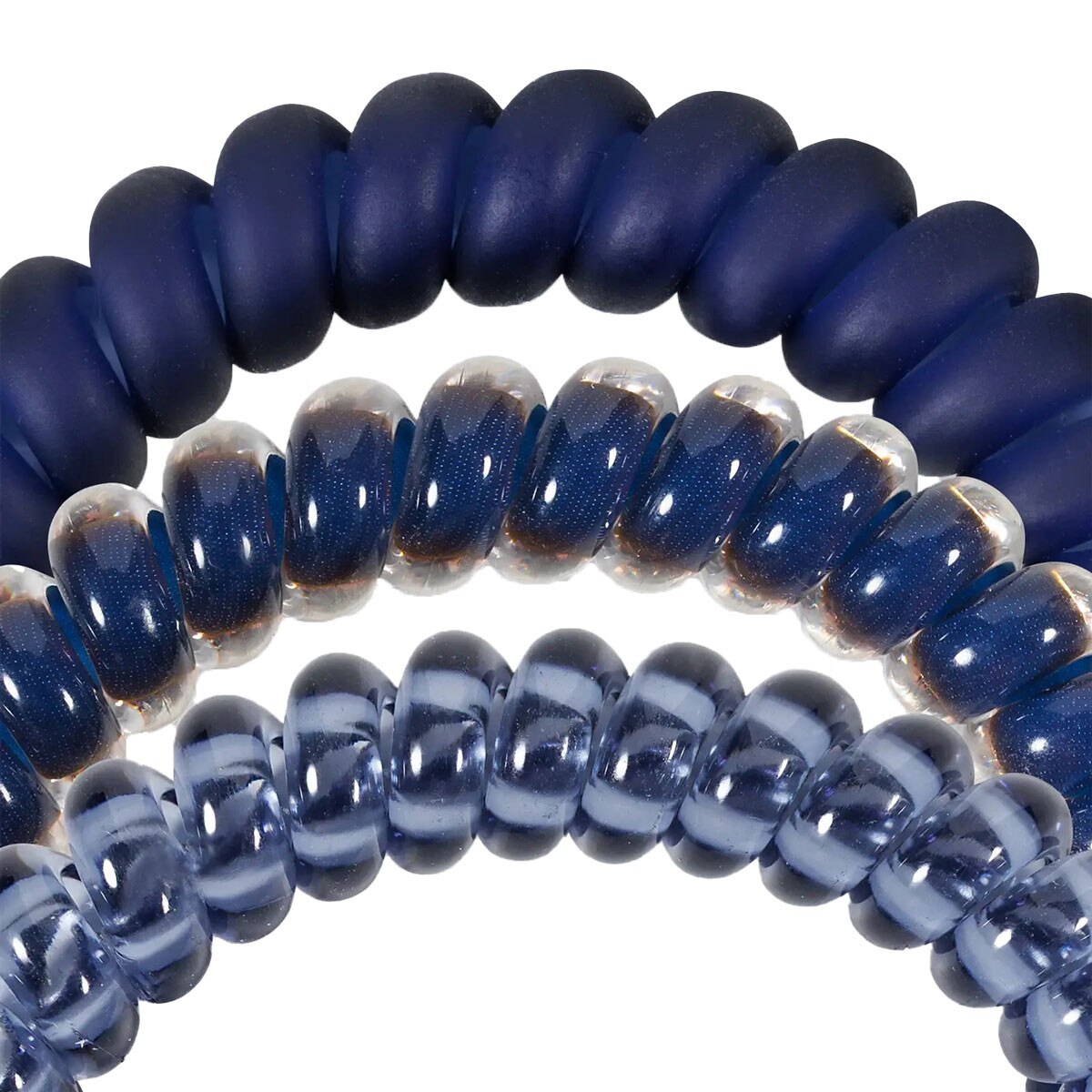 Teleties 3 pack hair tie bands nightfall color